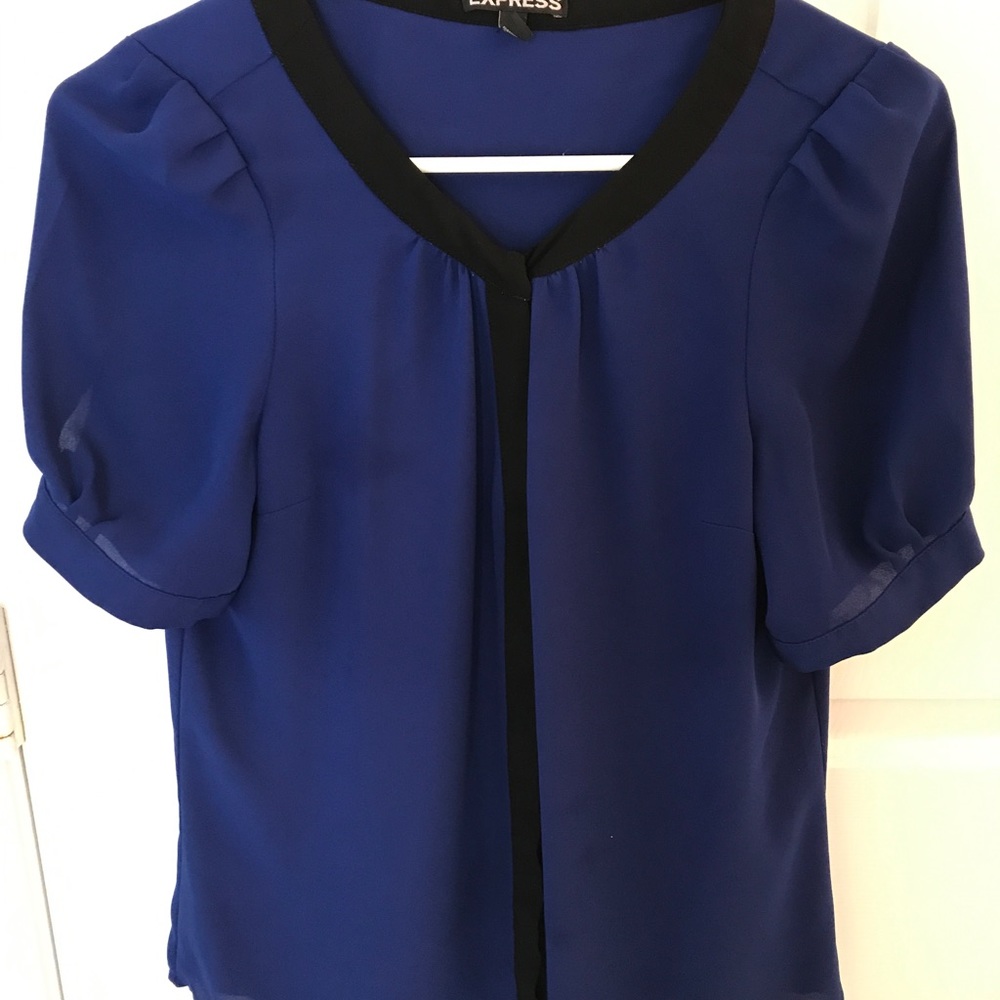 Silk top from express